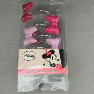 Disney Minnie Mouse Bow Shower Hooks - Pink, Purple, Black